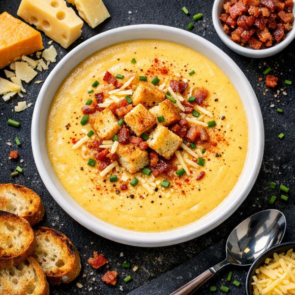 Сырный крем-суп