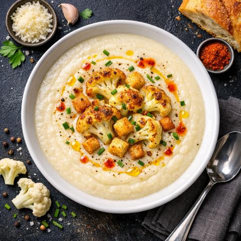 Крем-суп из цветной капусты