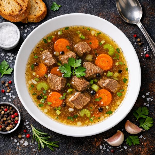 Говяжий бульон