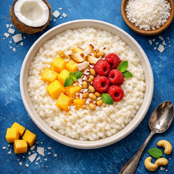Рисовая каша на кокосовом молоке