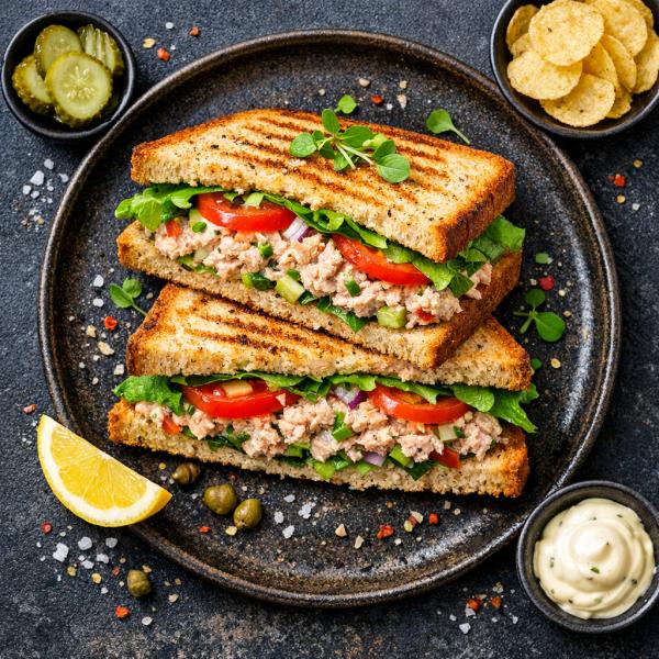 Сэндвич с тунцом