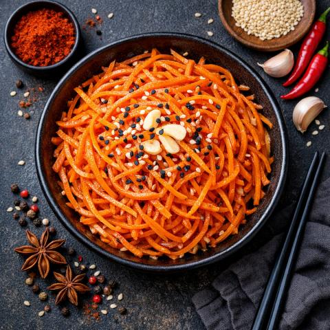 Морковь по-корейски