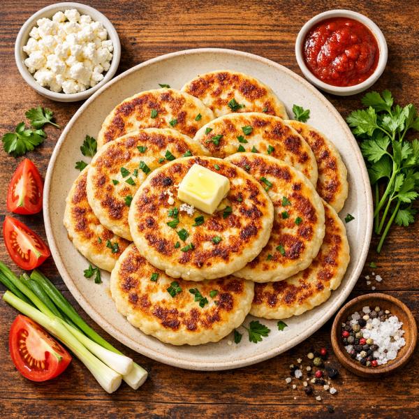 Ленивый хачапури из творога